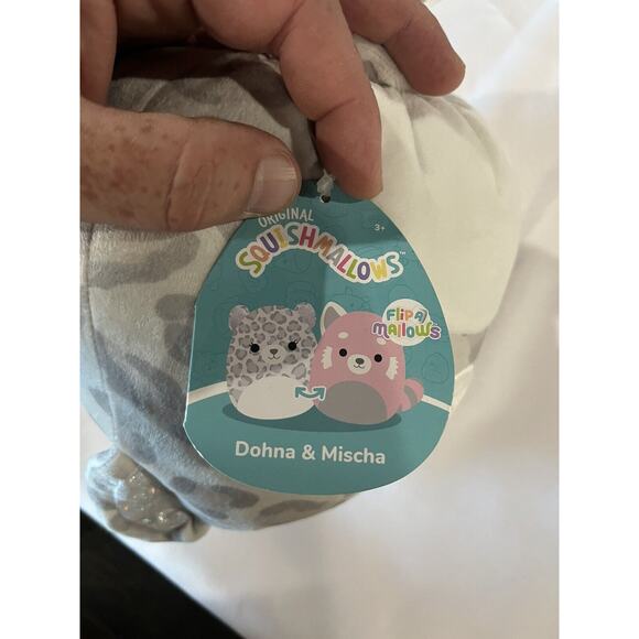 Squishmallow 8” Dohna & Mischa Flip-A-Mallow Reversible Plush Two Different Side - Picture 5 of 10